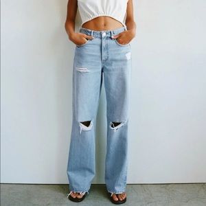 Zara Wide Leg Jeans
